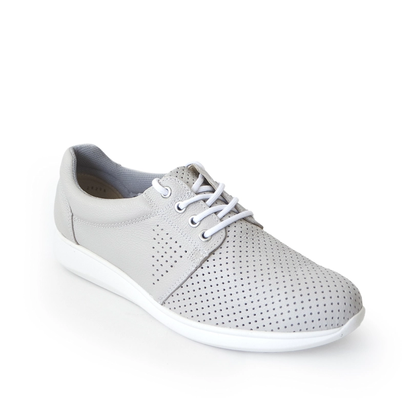ZAPATILLA MUJER LORETA 28206 BLANCO MARFIL - 2