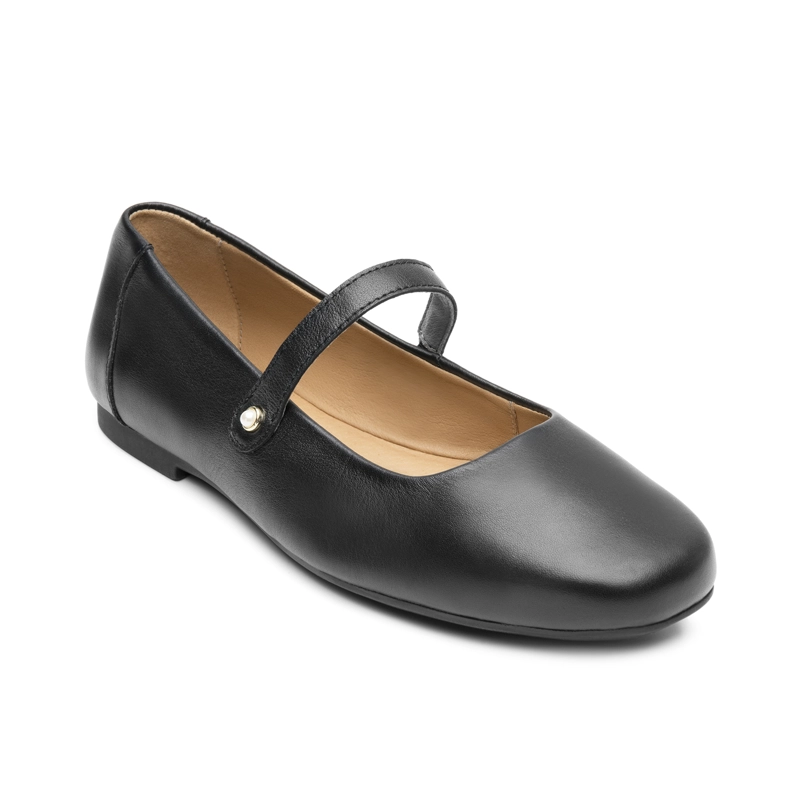 BALLERINA FLEXI MUJER ATESSA 136805 NEGRA - 2