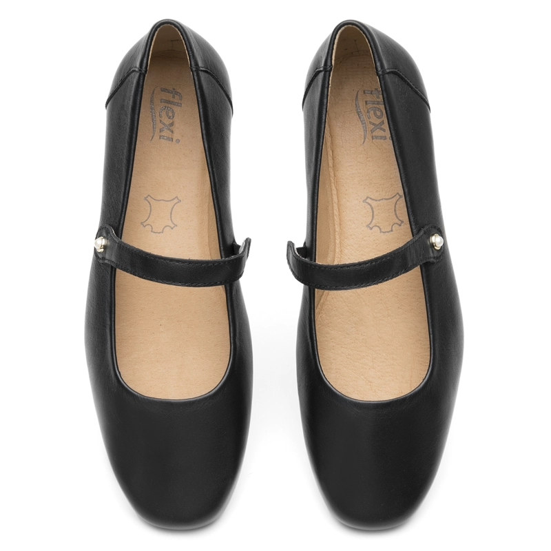 BALLERINA FLEXI MUJER ATESSA 136805 NEGRA - 6