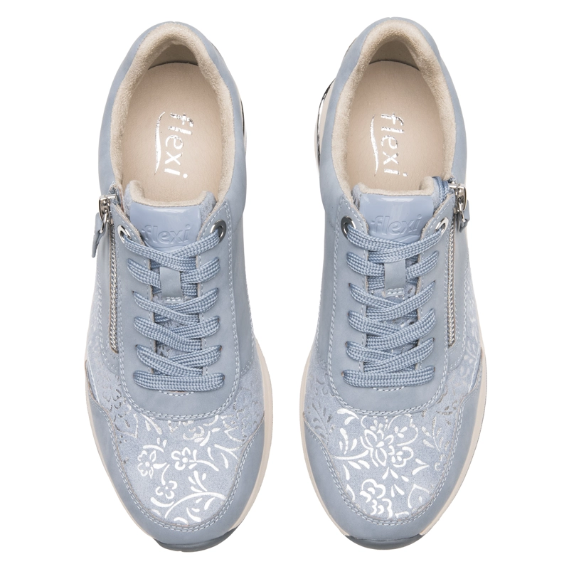 ZAPATILLA FLEXI MUJER KOAN 138301 CELESTE - 6