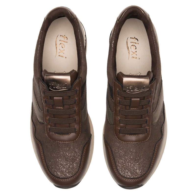 ZAPATILLA FLEXI MUJER KOAN 138304 CAFE MOKA - 6