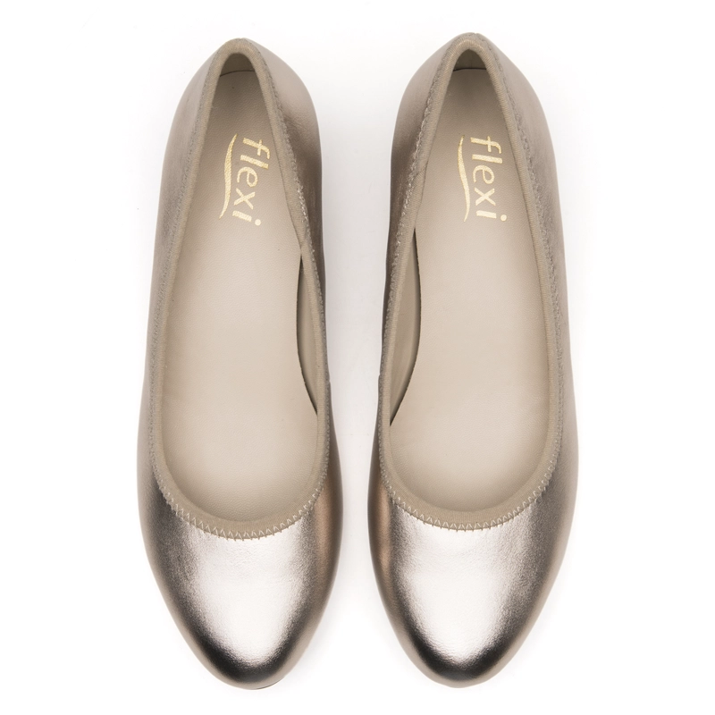ZAPATO FLEXI MUJER ZARITA 144001 ORO ROSA - 6