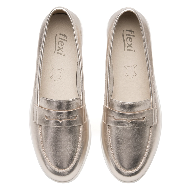 ZAPATO FLEXI MUJER MAGGIE 140601 ORO ROSA - 6