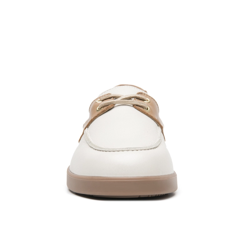 MOCASIN FLEXI MUJER MAGGIE 140602 BLANCO MARFIL - 4