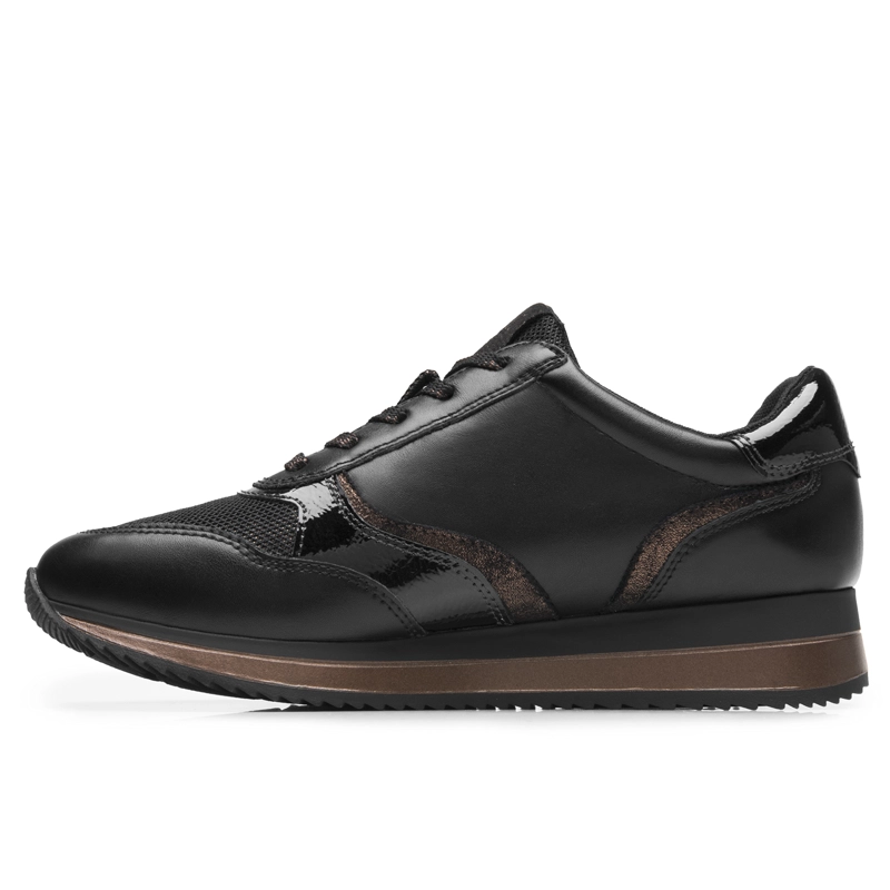 ZAPATILLA FLEXI MUJER SOMON 143702 NEGRA - 3