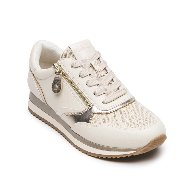 ZAPATILLA FLEXI MUJER SOMON 143702 BEIGE - 2