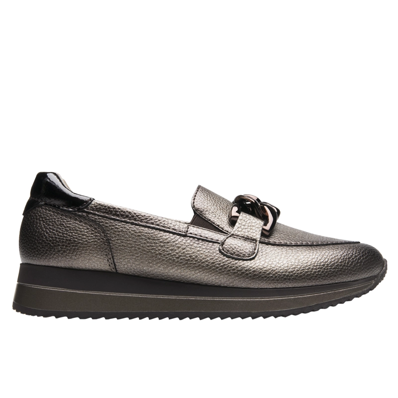 ZAPATO FLEXI MUJER SOMON 143701 METALIZADO - 1