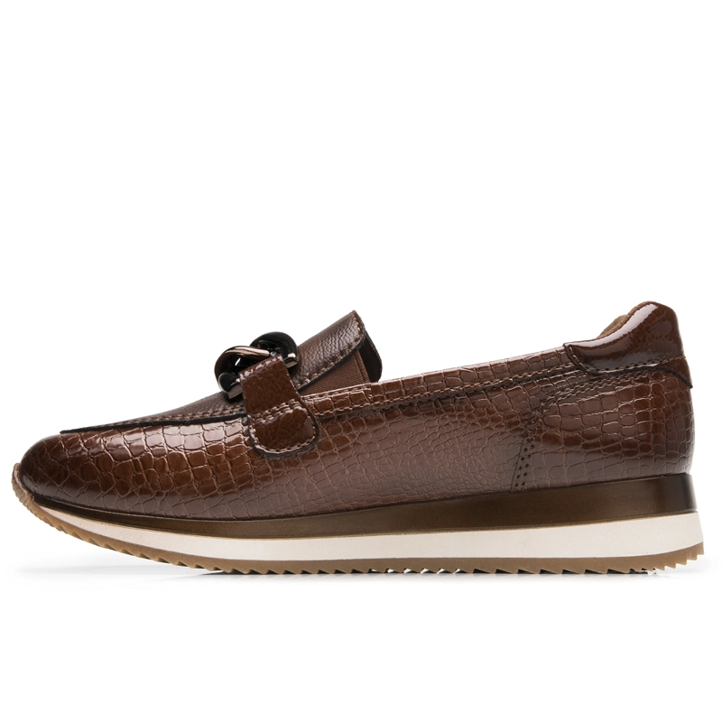 MOCASIN FLEXI MUJER SOMON 143701 CAFE - 3