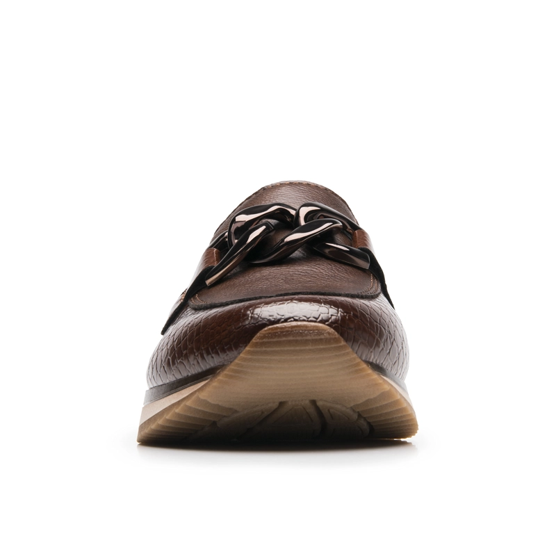 ZAPATO FLEXI MUJER SOMON 143701 CAFE - 4
