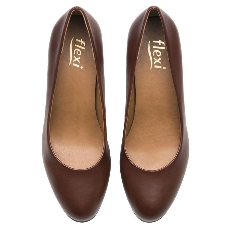 ZAPATO FLEXI MUJER ASTURIAS 143901 CAFE - 6