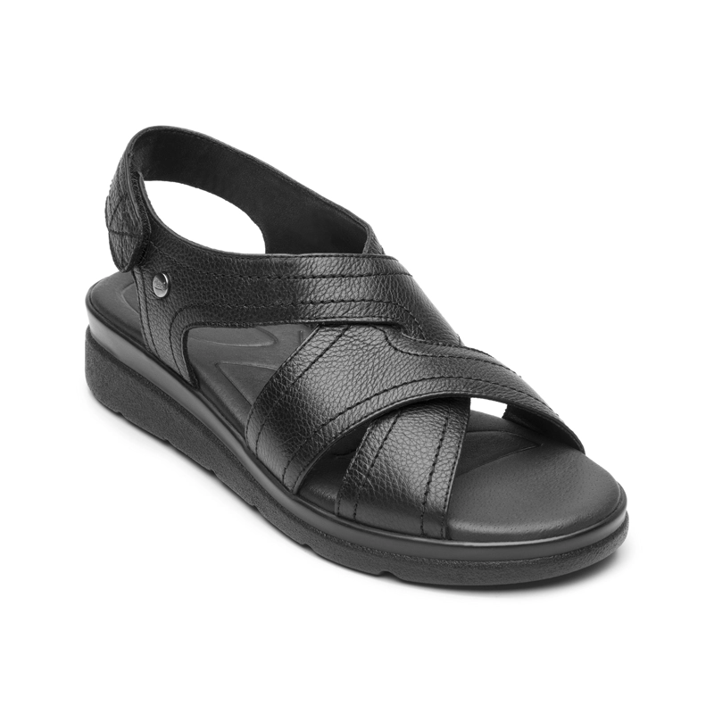 SANDALIA FLEXI MUJER DARIANA 124215 NEGRA - 2