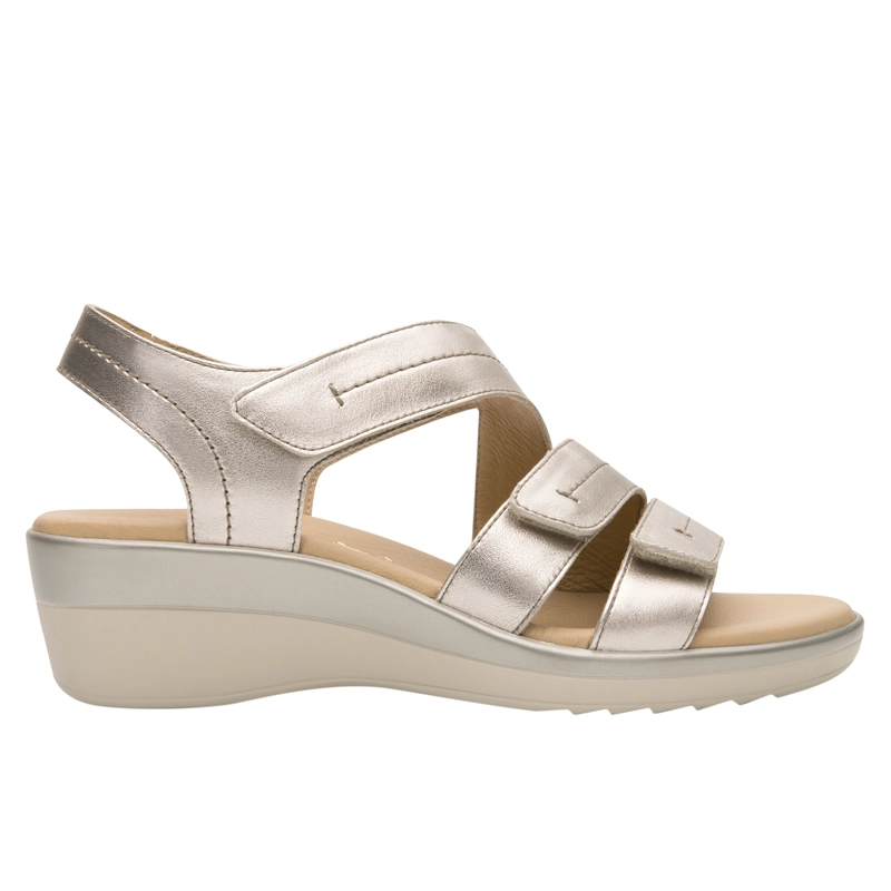 SANDALIA FLEXI MUJER AMAPOLA 116026 ORO ROSA - 1