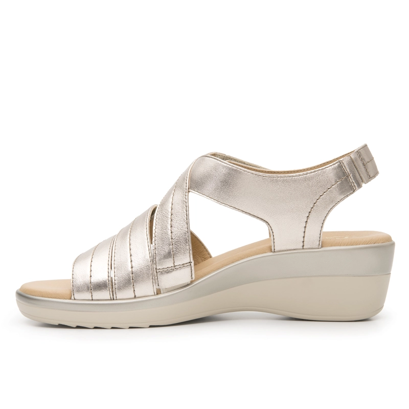 SANDALIA FLEXI MUJER AMAPOLA 116026 ORO ROSA - 3