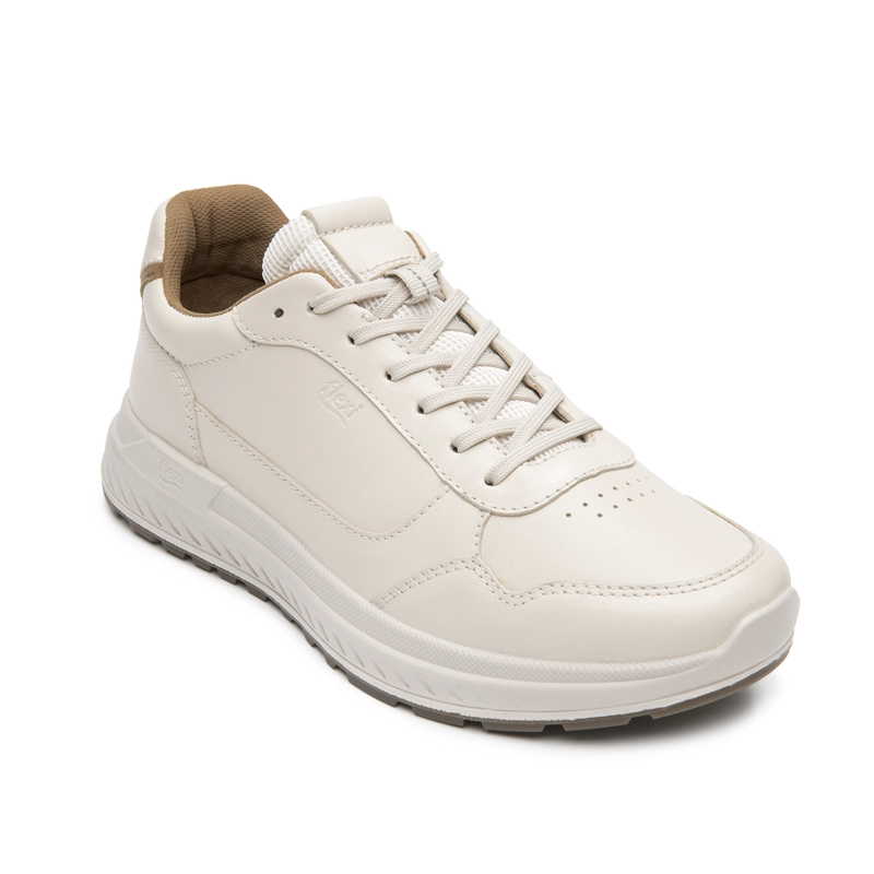 ZAPATILLA FLEXI HOMBRE OCON 403019 BEIGE - 2
