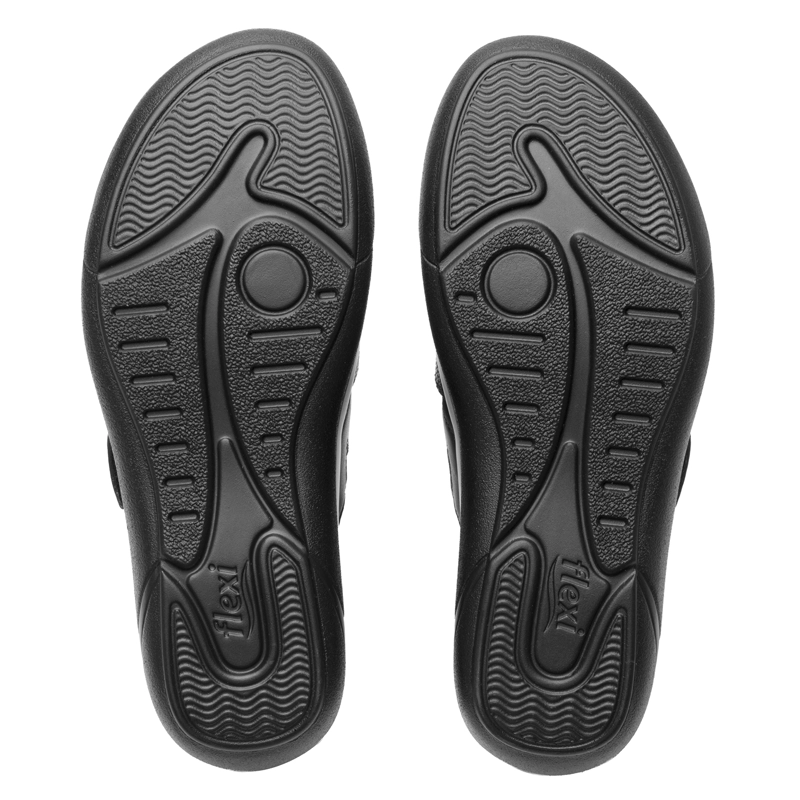 SANDALIA FLEXI MUJER SIWA 133708 NEGRA - 7