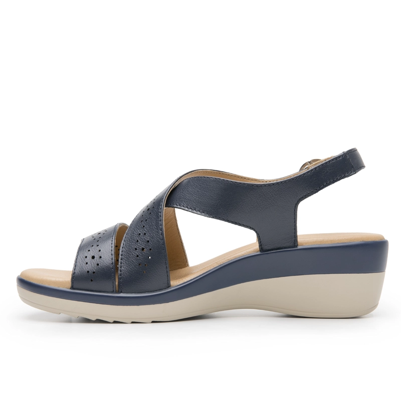 SANDALIA FLEXI MUJER AMAPOLA 116024 AZUL MARINO - 3