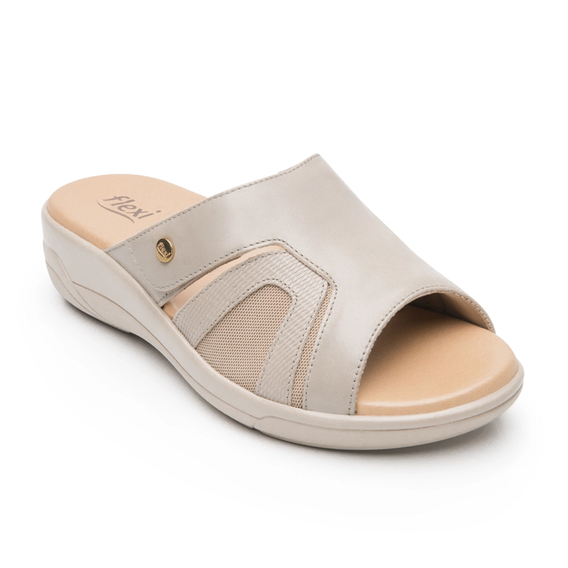 SANDALIA FLEXI MUJER SIWA 133708 BEIGE - 2