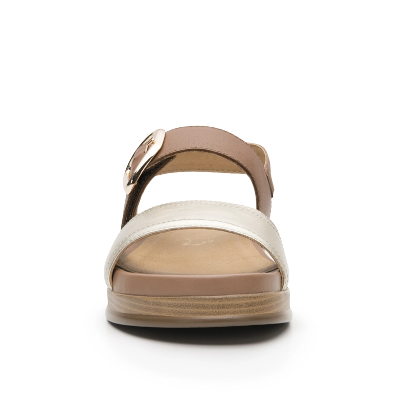 SANDALIA FLEXI MUJER DEBORA 140102 DORADA - 4