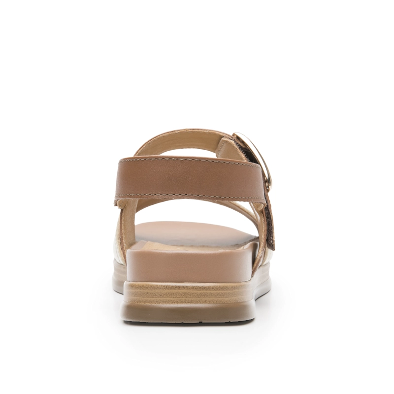 SANDALIA FLEXI MUJER DEBORA 140102 DORADA - 5