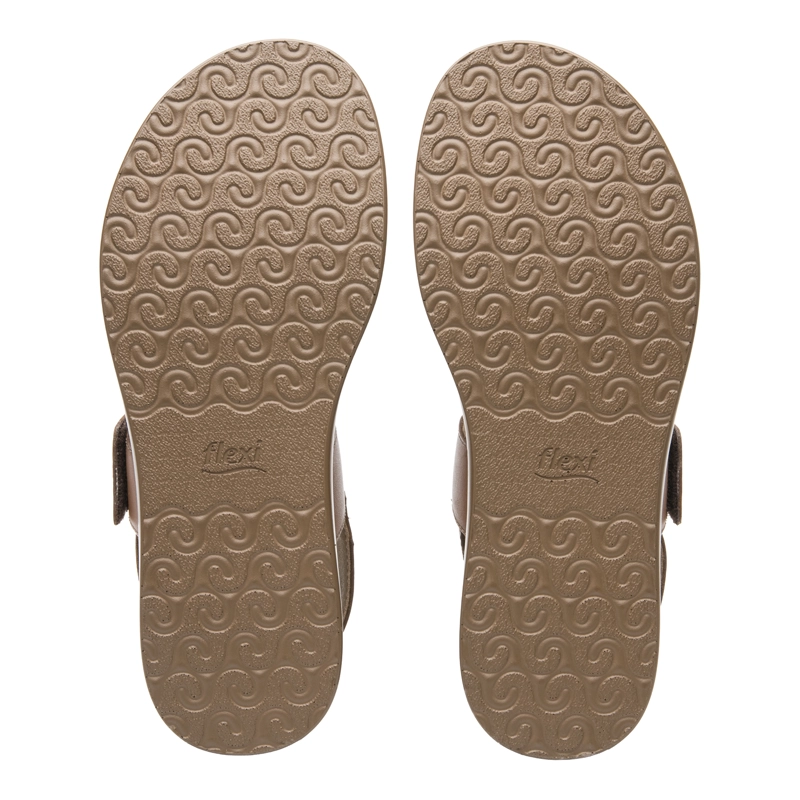 SANDALIA FLEXI MUJER DEBORA 140102 DORADA - 7