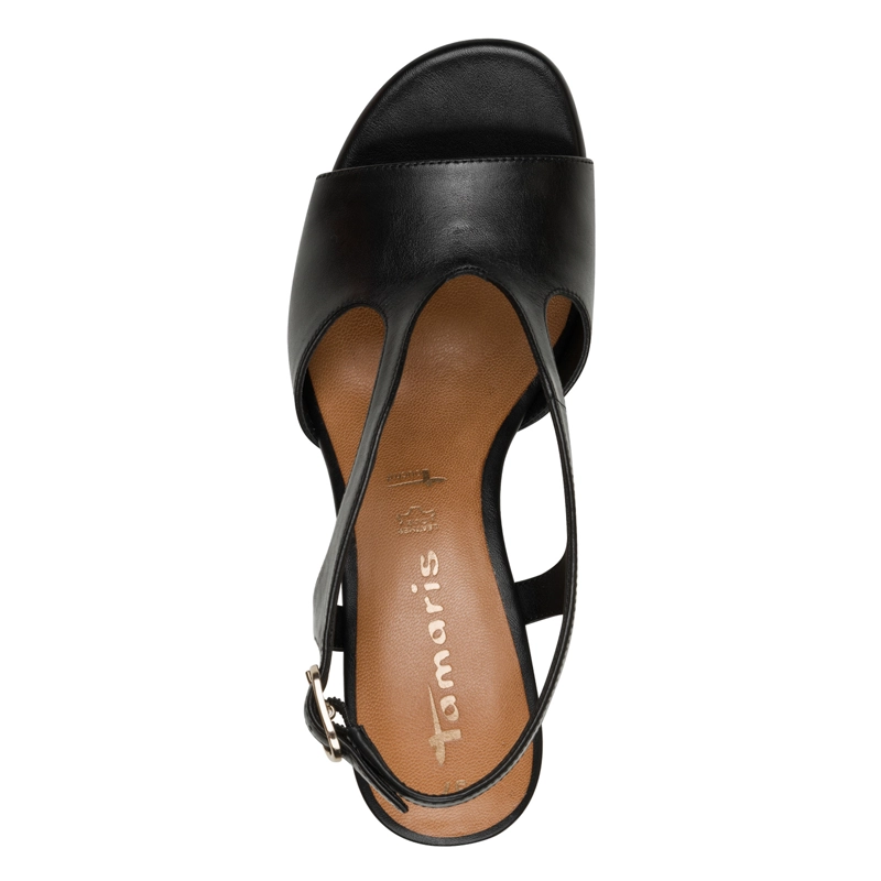SANDALIA MUJER 28316-44 NEGRA - 5