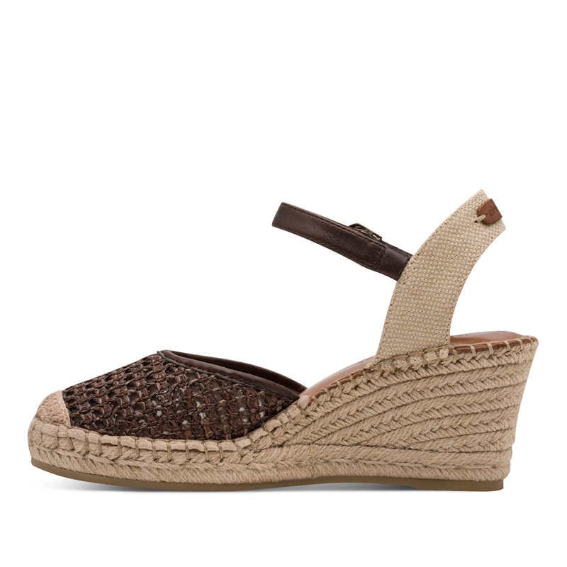 SANDALIA MUJER 29610-42 CAFE CHOCOLATE - 4