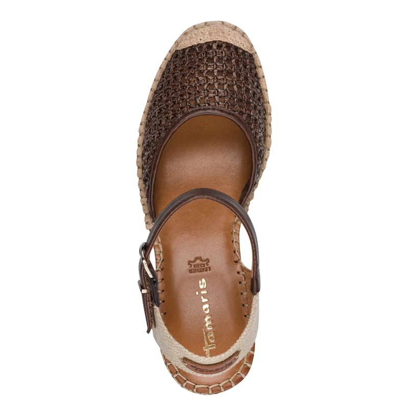 SANDALIA MUJER 29610-42 CAFE CHOCOLATE - 5