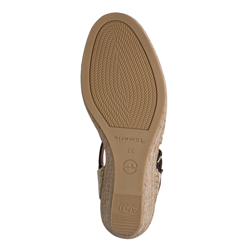 SANDALIA MUJER 29610-42 CAFE CHOCOLATE - 6