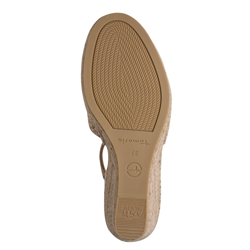 SANDALIA MUJER 29610-42 BEIGE - 6