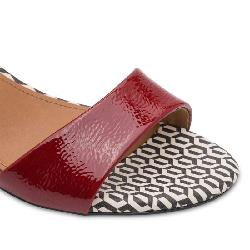 SANDALIA MUJER 28249-42 BURDEO - 3
