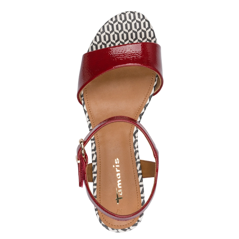 SANDALIA MUJER 28249-42 BURDEO - 5