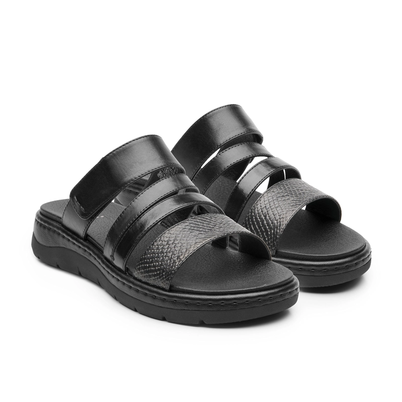SANDALIA MUJER LUCY 141605 NEGRA - 3