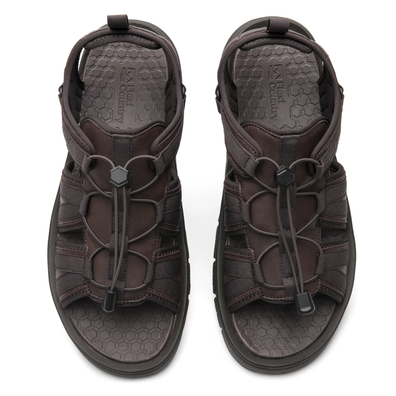 SANDALIA HOMBRE DEACON  424002 CAFE CHOCOLATE - 6