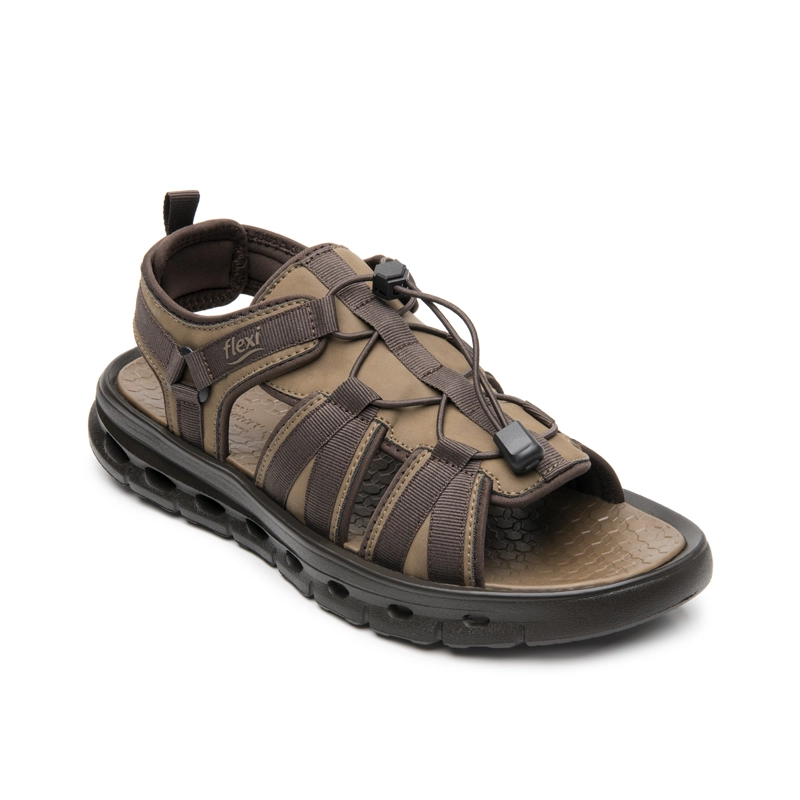 SANDALIA HOMBRE DEACON  424002 TAUPE - 2