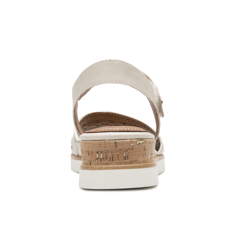 SANDALIA MUJER ROZE 141804 BEIGE - 6