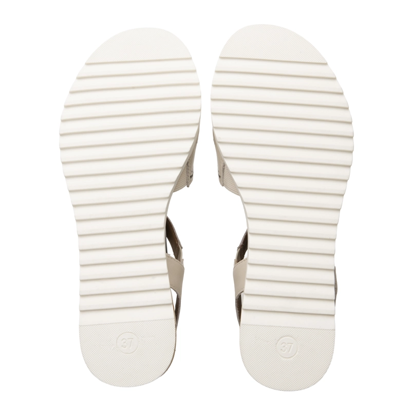 SANDALIA MUJER ROZE 141804 BEIGE - 8