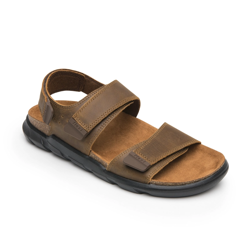 SANDALIA HOMBRE CASIO  419202 CAFE - 2