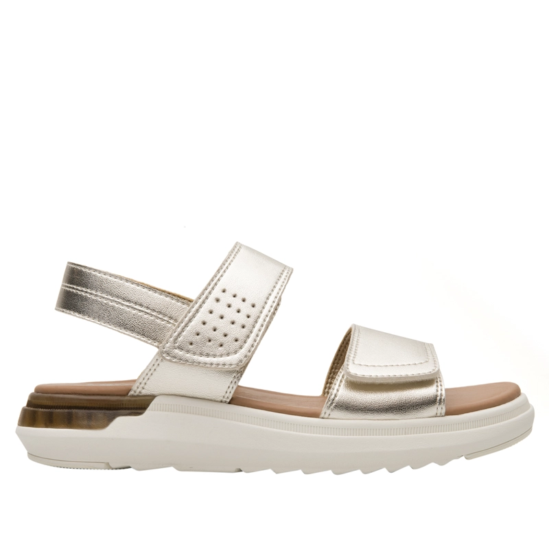SANDALIA MUJER FRAGA 129401 DORADA - 1