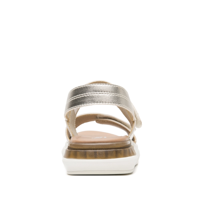 SANDALIA MUJER FRAGA 129401 DORADA - 6