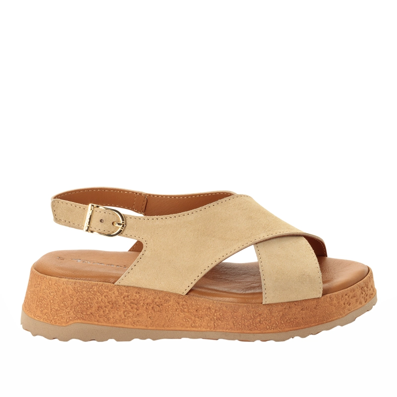 SANDALIA MUJER 28205-46 BEIGE 38.5
