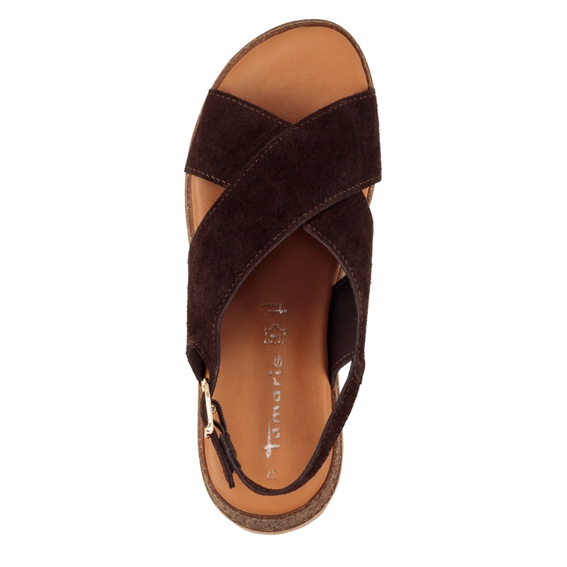 SANDALIA MUJER 28205-46 CAFE MOCCA - 6