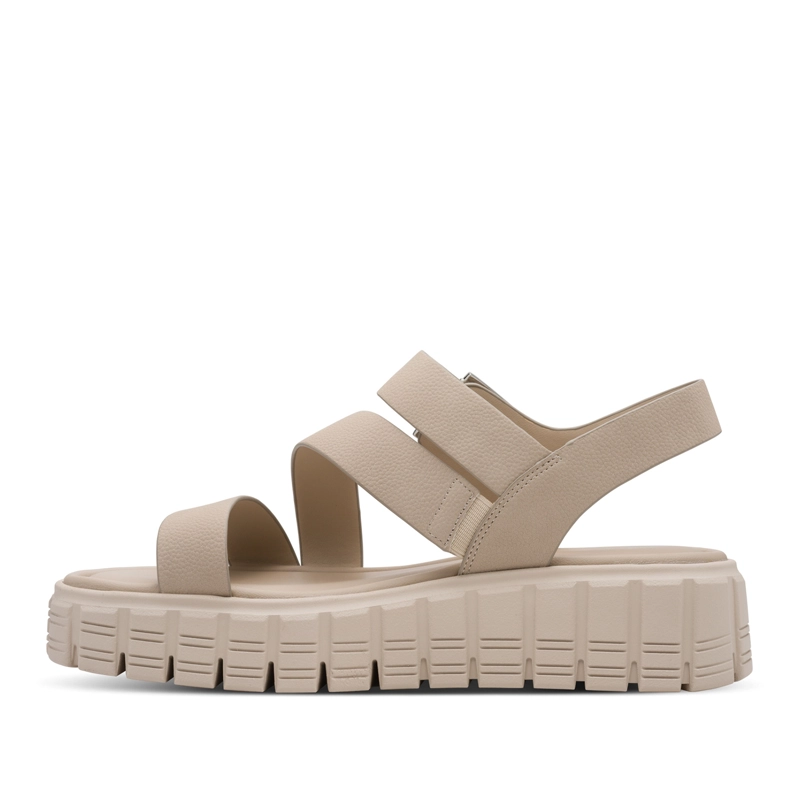 SANDALIA MUJER 28233-46 TAUPE - 4