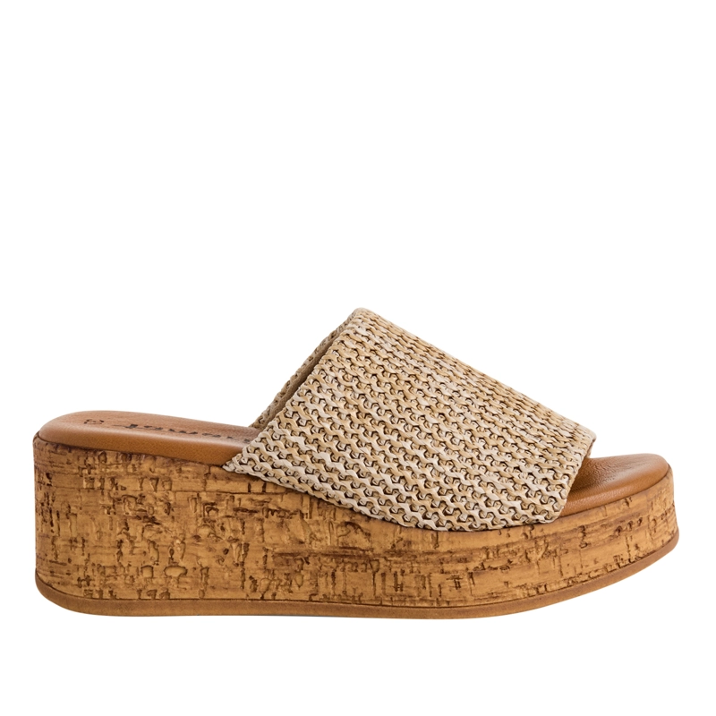 SANDALIA MUJER 27205-44 BEIGE 38
