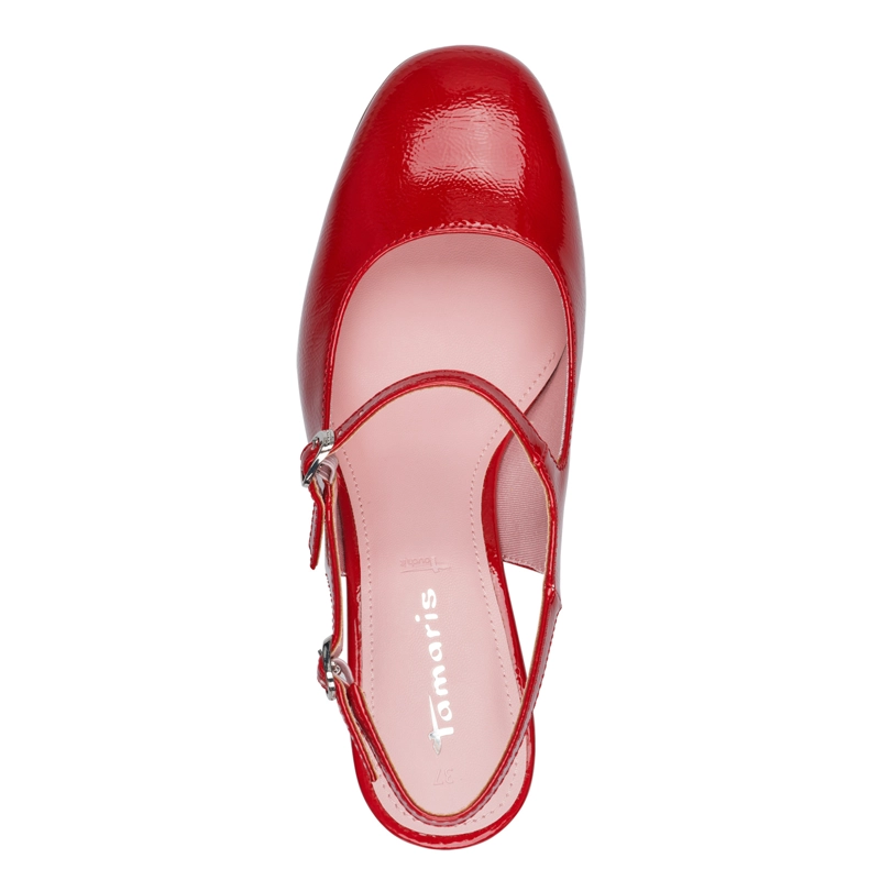 ZAPATO MUJER 29601-46 ROJO - 4