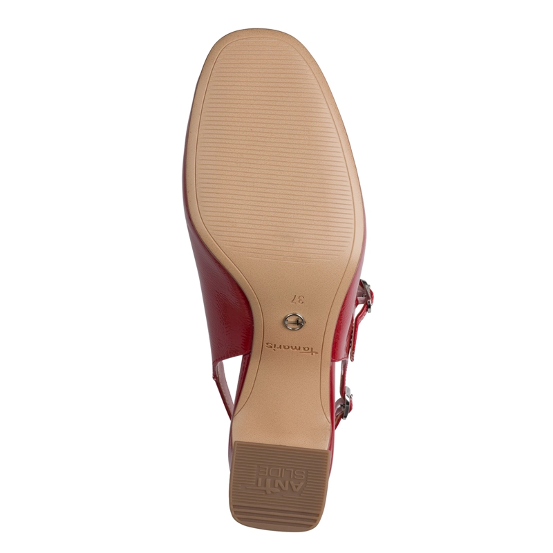 ZAPATO MUJER 29601-46 ROJO - 5