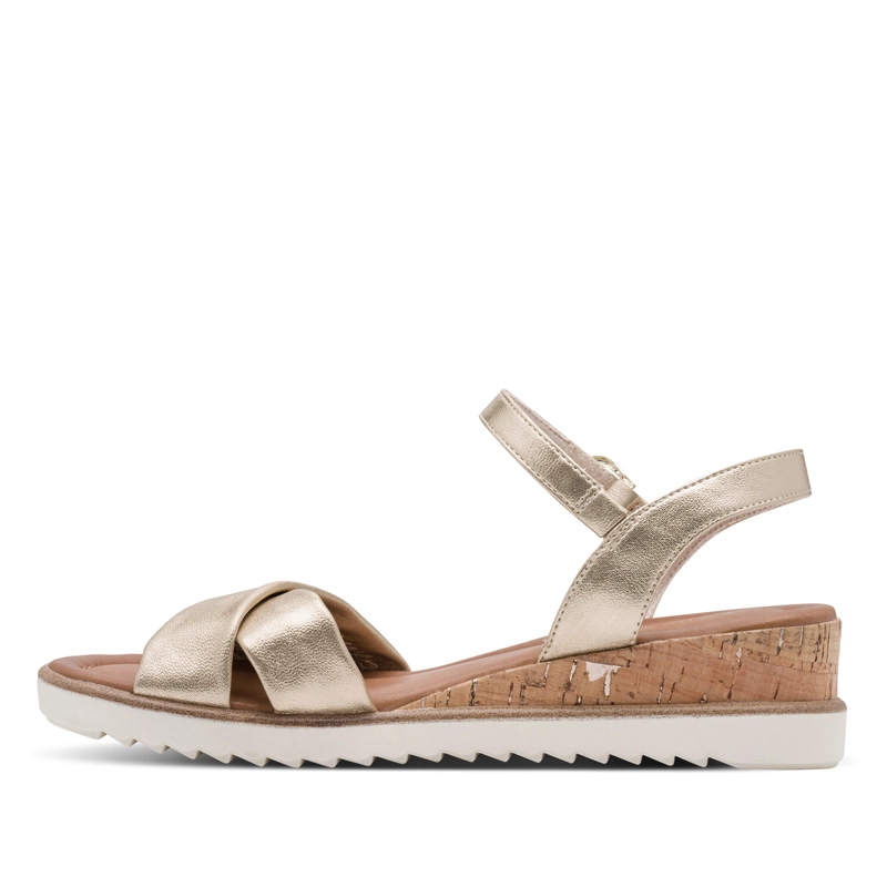 SANDALIA MUJER 28106-42 DORADA - 4