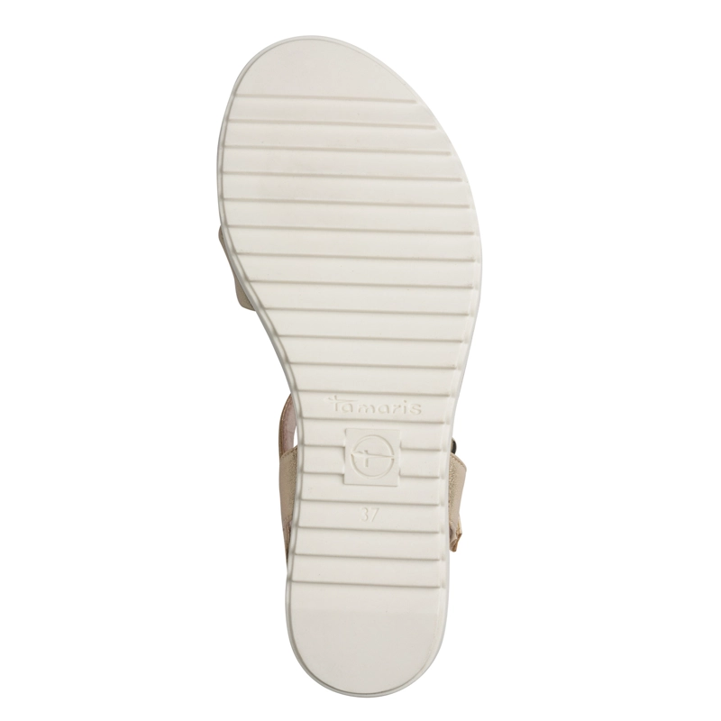 SANDALIA MUJER 28106-42 DORADA - 6