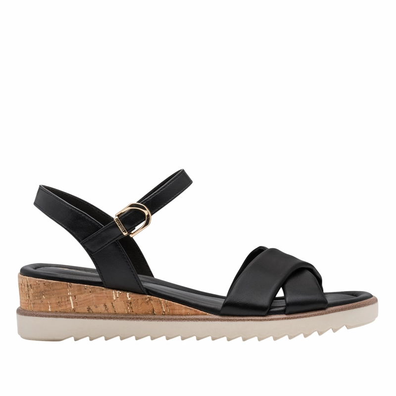 SANDALIA MUJER 28106-42 NEGRA - 1