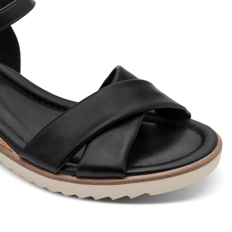 SANDALIA MUJER 28106-42 NEGRA - 3