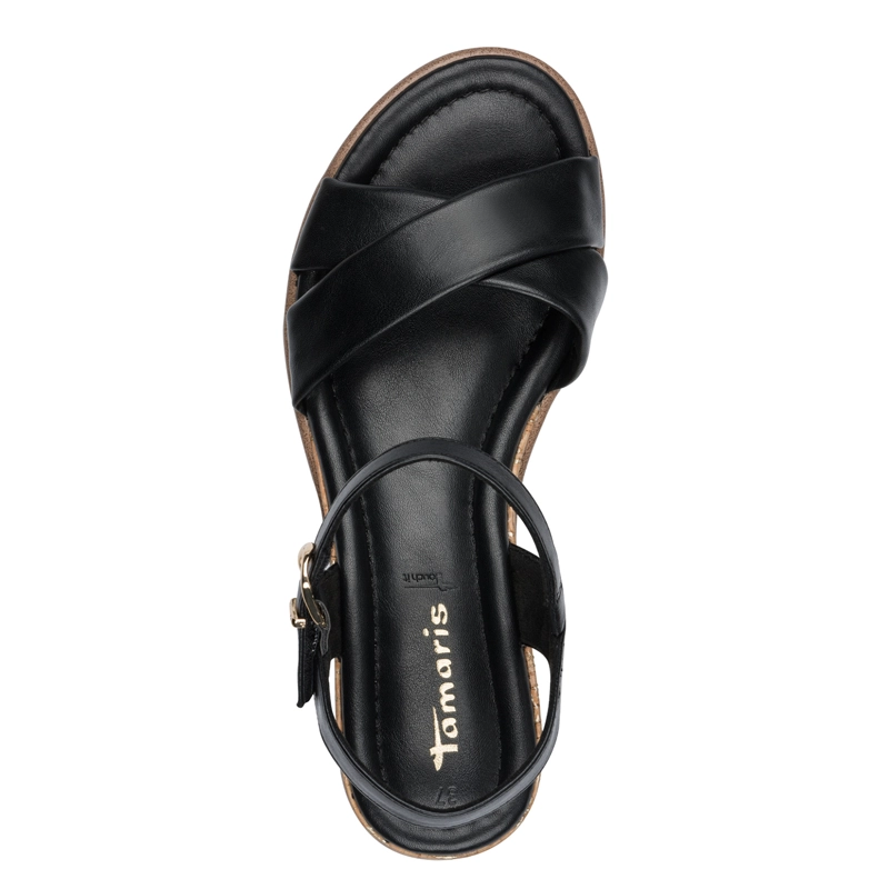 SANDALIA MUJER 28106-42 NEGRA - 5